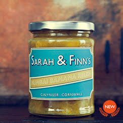 Sarah & Finn's Mumbai Banana Relish 340g