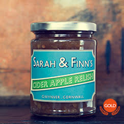 Sarah & Finn's Apple Cider Relish 340g