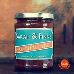 Sarah & Finn's Mild Chilli Relish 340g