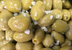 Garlic Olives